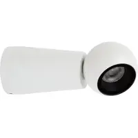 Lucide Applique murale pour salle de bain, marque , éclairage LED, 1x6 W, 2700 K, indice de protection IP54, couleur blanche
