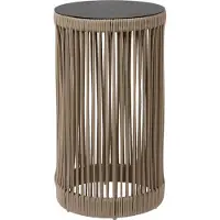 Lucide PINGI – Lampe sur pied rechargeable, pour intérieur/extérieur – Batterie – Ø 33,5 cm – Variateur LED à 3 niveaux – 1x3 W, 3000 K – IP44 - 62 cm, couleur taupe