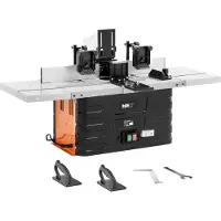 MSW Toupie à bois - 1500 W - jusqu'à 24 000 tr/min