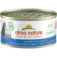 Almo nature Lot HFC Complete 24 x 70 g pour chat - thon, potiron