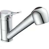 Eisl Mitigeur d'évier avec douchette extractible VERONA chrome