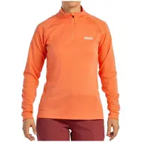 +8000 Lua Half Zip Long Sleeve T-shirt Orange M Femme