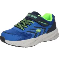 SKECHERS Baskets 'MICROSPEC TREAD' bleu / bleu marine / vert fluo
