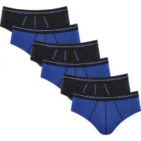 Sloggi Slip 'Start' bleu roi / noir