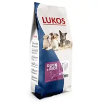 Lukos pack d'essai – à la volaille et au canard – premium croquettes pour chien