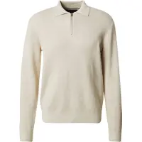 Jack & Jones Milano Stitch Half Zip Sweater Blanc 2XL Homme
