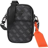 GUESS Milano Micro Sac à bandoulière Noir Homme Noir One Size