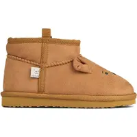 Liewood Bottes 'Alban' caramel / noir