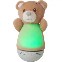 Lucide Veilleuse Dolly Fonctionnant à piles avec fonction musique - Brown