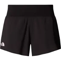 The North Face - Short de trail-running - W Summit Pacesetter 3In Short TNF Black pour Femme - Taille M - Noir