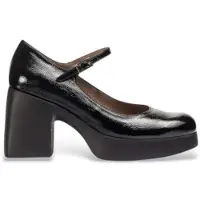 Wonders pour femme. H-4940_2024_5792 Chaussures En Cuir Lady Noir (38), 5 à 8 cm, Boucle, Casuel