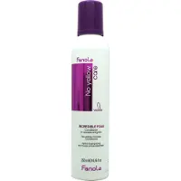 Fanola NO YELLOW Incredible Foam 250 ml – Mousse déjaunissante pour cheveux blonds, gris et décolorés