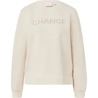 Comma casual identity Sweat-shirt crème