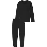 Schiesser Pyjama long noir