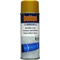 Belton Aérosol peinture multi supports or métallisé brillant 400ml