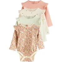 Next Barboteuse / body écru / vert pastel / rose ancienne