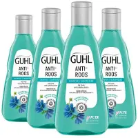 Guhl Shampoing anti-pelliculaire - 4 x 250 ml - Lot économique