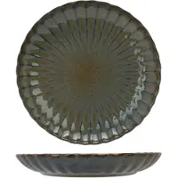 COSY&TRENDY Assiette plate Astera Ocean 27,4, Assiettes, Bleu, Gris