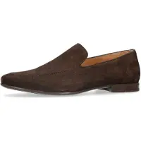 Manfield Chaussure basse brun foncé