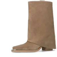 Sacha Bottes de cowboy beige