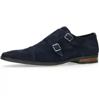 Manfield Chaussure à lacets bleu nuit