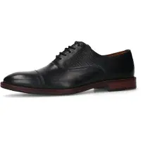 Manfield Chaussure à lacets noir