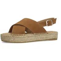 Manfield Sandales cognac