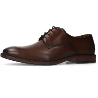 Manfield Chaussure à lacets marron