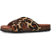 Manfield Mule beige / marron / noir