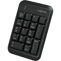 Logilink ID0201 Keypad Bluetooth, mit 17 Tasten, V5.1, schwarz