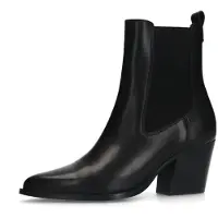 Manfield Bottes de cowboy noir