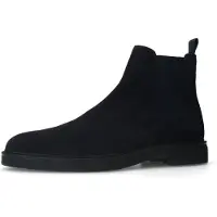 Manfield Chelsea Boots bleu nuit