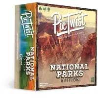 USAopoly Jeu Pictwist : National Parks Board