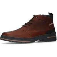 Manfield Bottines à lacets marron châtaigne