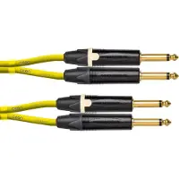 Cordial CEON DJ PLUG 1.5 Y set de câbles jack TS 6,35 mm 1,5 m