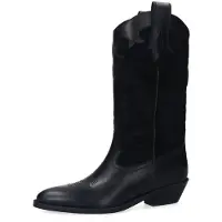 Sacha Bottes de cowboy noir