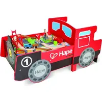 Hape No.1 Engine Table Rouge Enfants