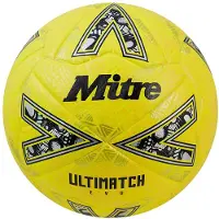 Mitre Ultimach Evo Football Ball Jaune 5