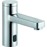 Kludi Mitigeur de lavabo ZENTA SL E DN 15 électronique 230 V bloc d'alimentation chromé