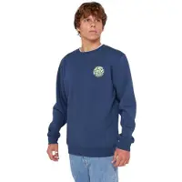 Rip Curl Wetsuit Icon Crew Sweatshirt Bleu S Homme