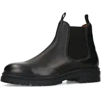 Manfield Chelsea Boots noir