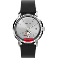 Timex Mechanishe Schwarz Kollektion Marlin Automatic - Peanuts Snoopy Flying - mann