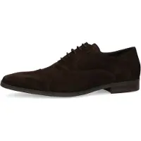 Manfield Chaussure à lacets brun foncé
