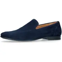 Manfield Chaussure basse bleu marine