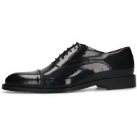 Manfield Chaussure à lacets noir
