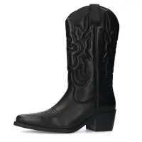 Manfield Bottes de cowboy noir