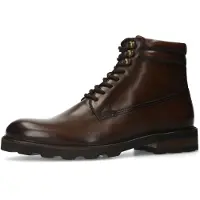 Manfield Bottines à lacets marron