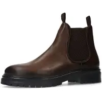 Manfield Chelsea Boots chocolat
