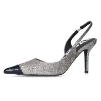 Sacha Escarpins noir / argent