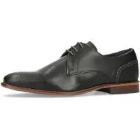 Manfield Chaussure à lacets noir